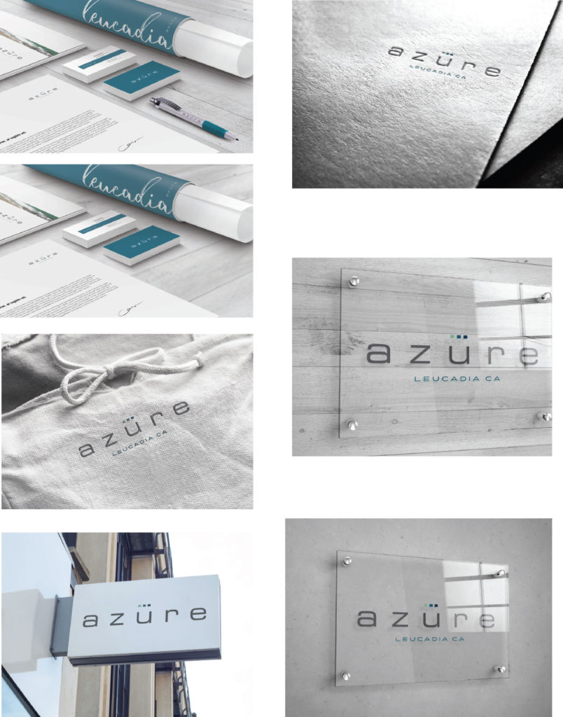 Azure Signage Design